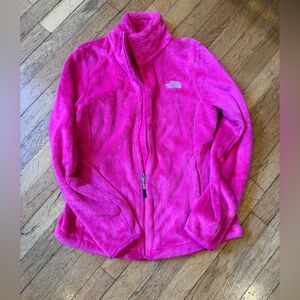 The North Face Women’s Bright Pink Osito Fleece Jacket